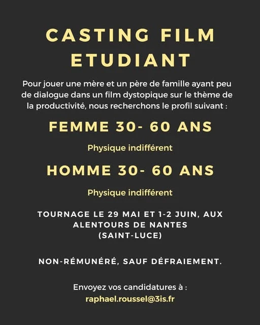 Affiche du projet