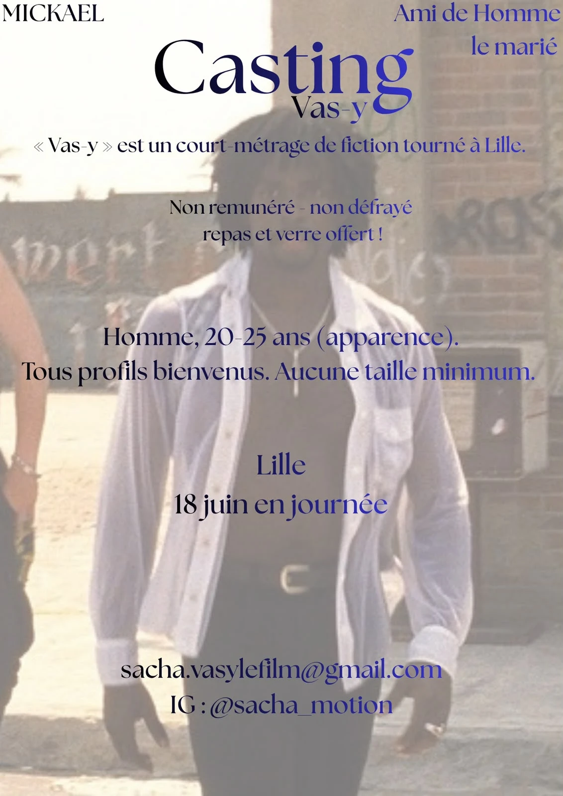 Affiche du projet