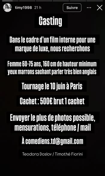 Affiche du projet