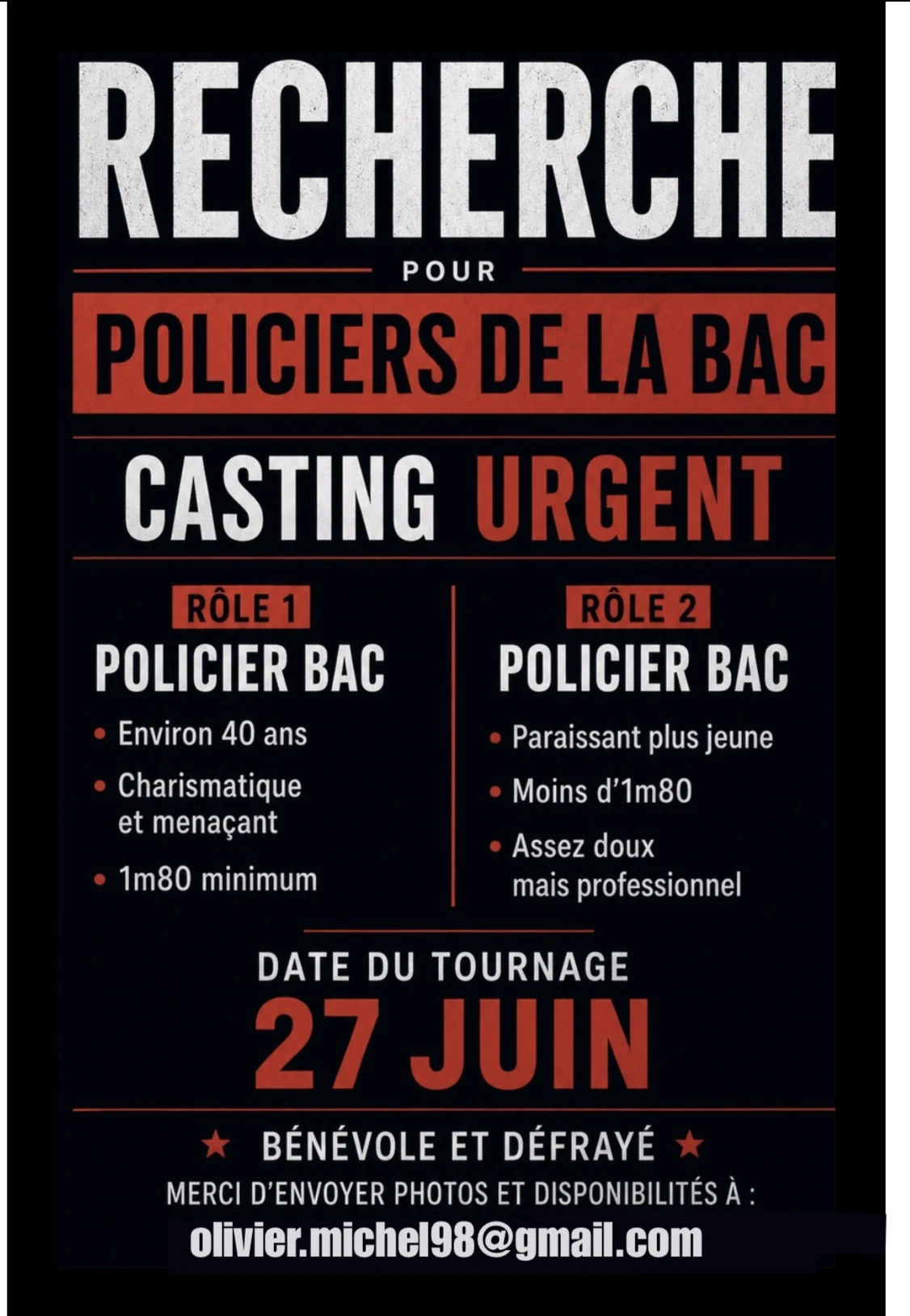 Affiche du projet